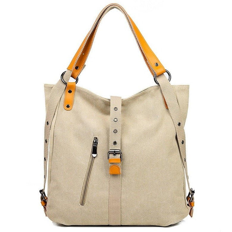 Bolso Mochila Camaña - Beige
