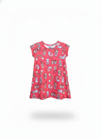 Vestido Pulla Bulla Estampa Rosa