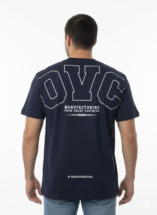 Remera Overcore OVC AZUL MARINO