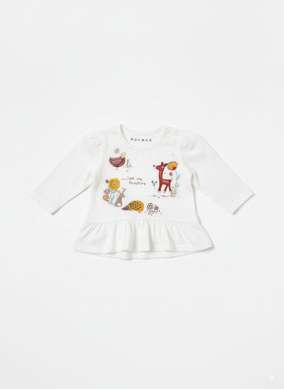 Remera Estampa Animales Beba