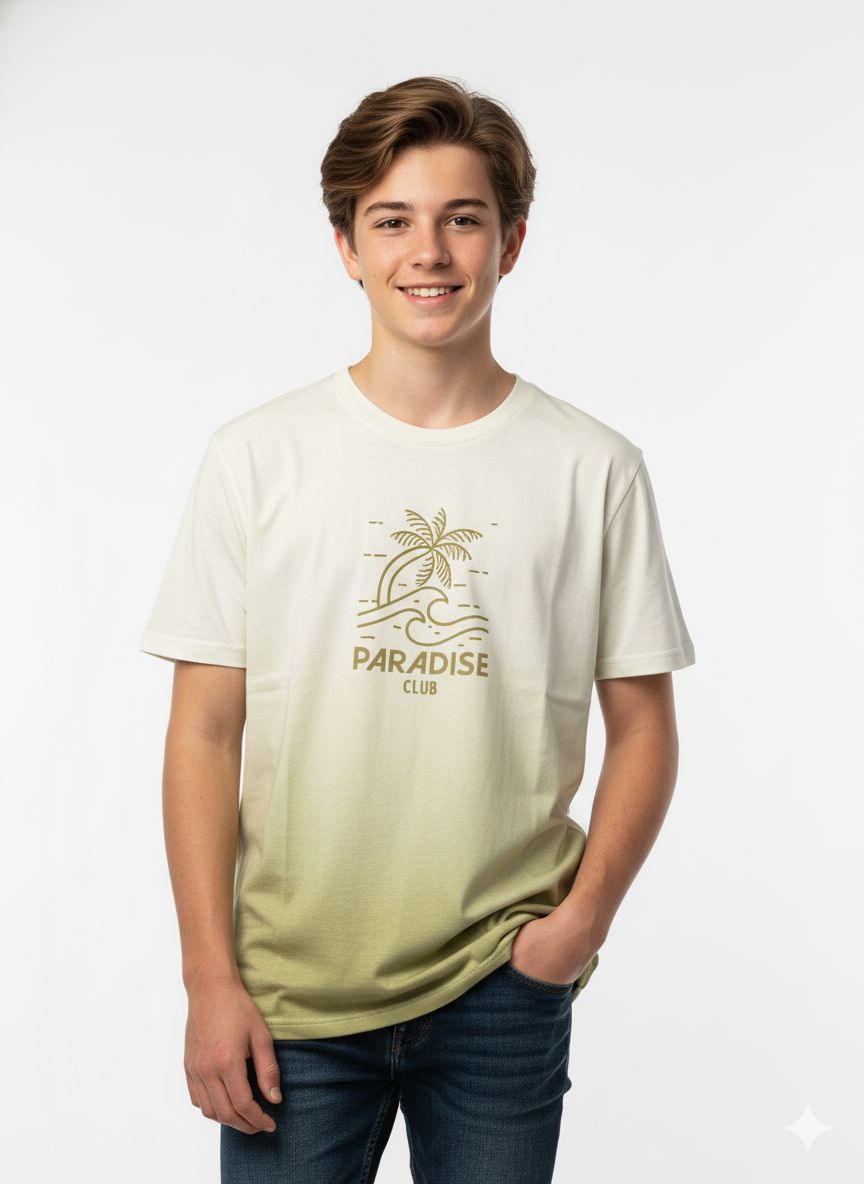 Remera Paradise Verde Elian