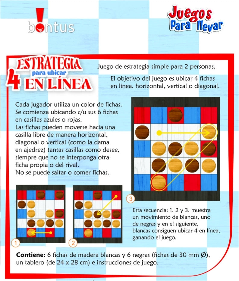 Estrategia para ubicar 4 en Línea